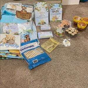 Winnie the Pooh Baby Shower Set | Decorations & Supplies Bundle